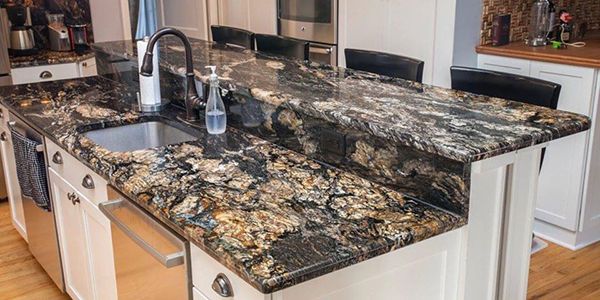 Mẫu đá Cẩm Thạch Marble ốp Bàn Bếp đẹp